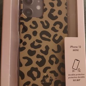 Kate Spade Leopard Print IPHONE 12 Mini Case